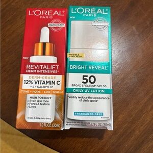 L’Oréal bundle - Revitalift and Bright Reveal